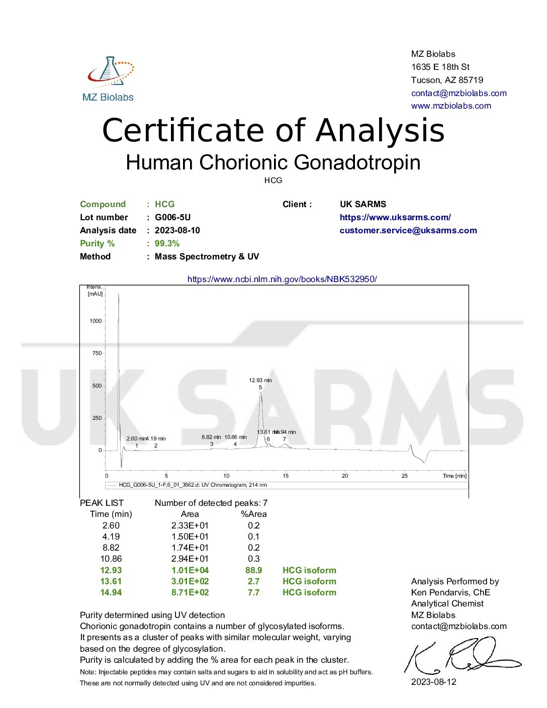 HCG (Human Chorionic Gonadotropin) - Image 3