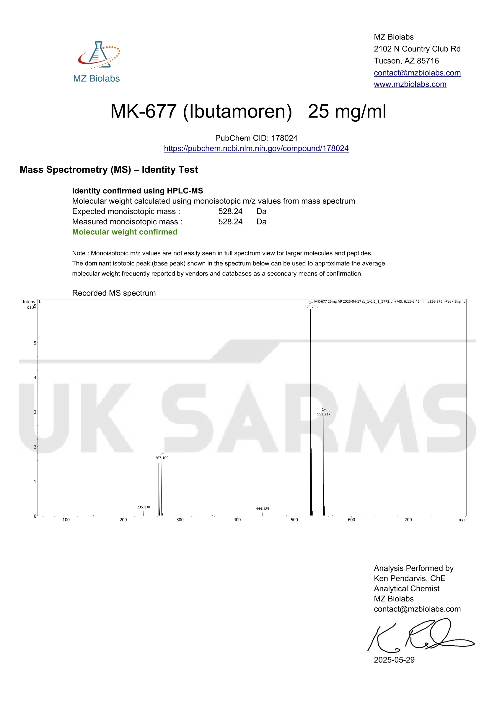 MK677 (Ibutamoren) - Image 5